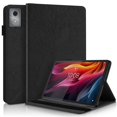 thumbnail image 1 of Tree of Life Embossed Case for Lenovo Tab m11/k11 Plus Stand, Card Slots, Stylus Loop Black, 1 of 5