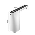thumbnail image 3 of Portable USB Rechargeable Water Bottle Pump Dispenser | Automatic Electric Pump for 2-6 Gallon Jugs | Fast Flow for Home, Office, Kitchen & Camping Use, 3 of 7