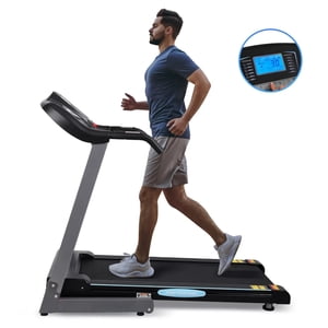 12-Level Auto Incline 2.5HP tapis pliant avec LCD Affichage, système d'absorption de choc ultra-Quiet, 17 largeur de pouce, 8.5 vitesse, 220lbs Max Poids