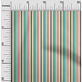 thumbnail image 1 of oneOone Polyester Lycra Fabric Multicolor Stripe Printed Craft Fabric BTY 56 Inch Wide, 1 of 3