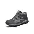 thumbnail image 1 of UKAP Mens Winter Boot Slip Resistant Snow Boots Plush Lined Ankle Bootie Work Outdoor Shoes Anti-Slip Warm Booties Gray 5, 1 of 2