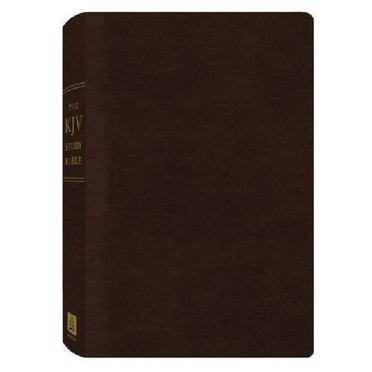 Bible d'Étude KJV (Cuir Reconstitué)