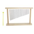 thumbnail image 1 of Amdohai 20-Tone Table Top Bar Chimes 20 Bars Single-row Musical, 1 of 8