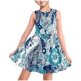 thumbnail image 1 of LOVZFMLL Christmas Girl Long Sleeve Round Neck Dress With Bow Hairband, 1 of 8
