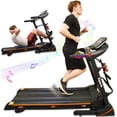 thumbnail image 1 of Ksports Tapis Roulant Portable Pliable de 16,5 Pouces pour Cardio et Mise en Forme, Noir, 1 of 11