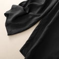 thumbnail image 4 of Timegard Cotton Linen Pants for Women Wide Leg Elastic Waisted Casual Loose 7/8 Trousers with Pockets, 4 of 5
