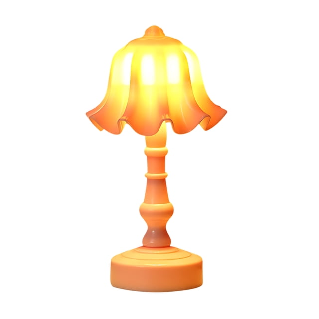 Wuztai LED Night Light, Mini Desk Lamp with Soft Warm Glow, Decorative Tabletop Bedside Lighting for Bedroom Home Decor