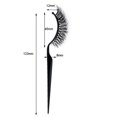 thumbnail image 3 of KAKOWELY Fake Eyelash Display Rack 3Pcs Fake Eyelash Display Rack Fake Eyelashes Wearing Aid Tool Eyelash Grafting Tool Transparent4.84"X0.79"X0.39", 3 of 4