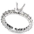 thumbnail image 1 of Bague Éternité Diamant 1 1/2ct Ensemble de Fiançailles 14K, 1 of 2