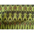 thumbnail image 4 of oneOone Cotton Poplin Fabric Ogee Ikat Print Sewing Fabric BTY 56 Inch Wide, 4 of 4