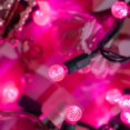 thumbnail image 4 of Pink One-Piece G12 Raspberry Christmas Lights 140 Count 48 Feet, 2 Sets 70 LED 24 ft High Waterproof UL Certified String Light (Pink), 4 of 8