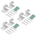 thumbnail image 2 of Hosepipe Hook, Pipe Hook Pipe Hanger, Rust-proof Galvanized Wall-Mounted Watering Hose Hook For Bathroom Kitchen Laundry Room, 2 of 8