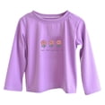 thumbnail image 1 of Haut à Manches Longues à Col Rond Coupe Ample pour Femmes Wo-Fusoul, Chemise Décontractée à Imprimé Floral en Tissu Doux et Extensible pour Multiples Occasions, 1 of 3