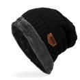 thumbnail image 1 of Foreign Trade Labeling Knitted Cap Velvet Wool Cap Winter Outdoor Ski Cap, 1 of 4