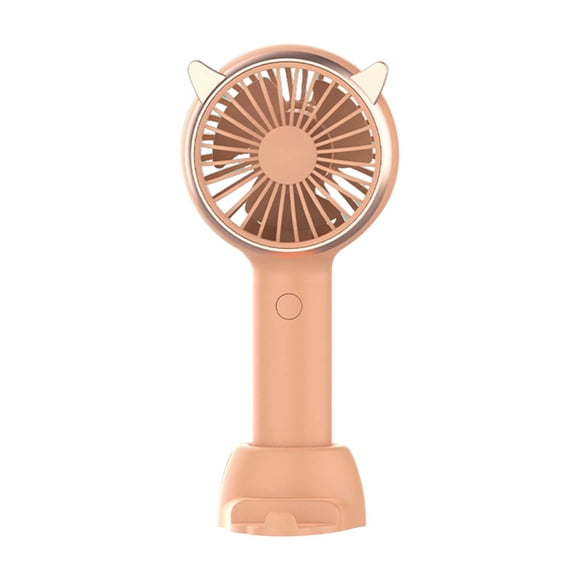 C Handheld Small Fan Usb Rechargeable Mini Portable High Velocity Strong Wind 3 Wind Levels Adjustable Low Noise Powerful For Student Dormitory 5.7X2.6X1.7 In