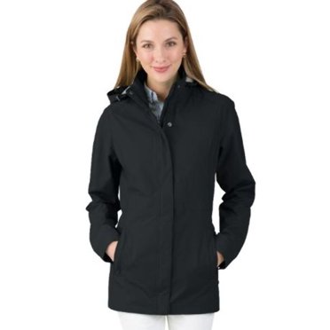 Charles River Apparel Women's Logan Jacket, Black, XXL