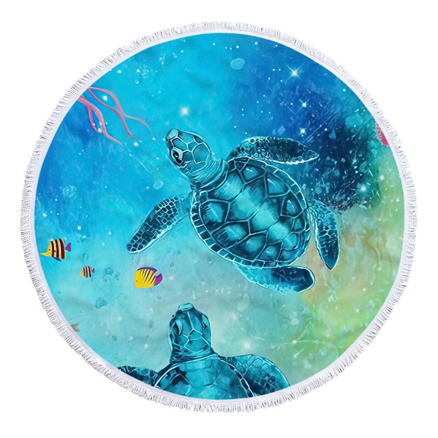 Up to 65% Off SMihono Round Printed Microfiber Beach Towel Super Lightweight Colorful Bath Towel Sandproof Beach Blanket Beach Mat Multi-Purpose Towel For Travel Swimming Pool
