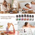 thumbnail image 3 of Nuanchu 60 Essential Oils Set 10ml Natural Essential Oils Aromatherapy Kit for Diffuser Humidifier Aromatherapy-Oils for Candle Bath Bombs Making, 3 of 7
