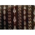 thumbnail image 4 of oneOone Cotton Silk Fabric Stripe Ikat Print Fabric By Yard 42 Inch Wide, 4 of 4