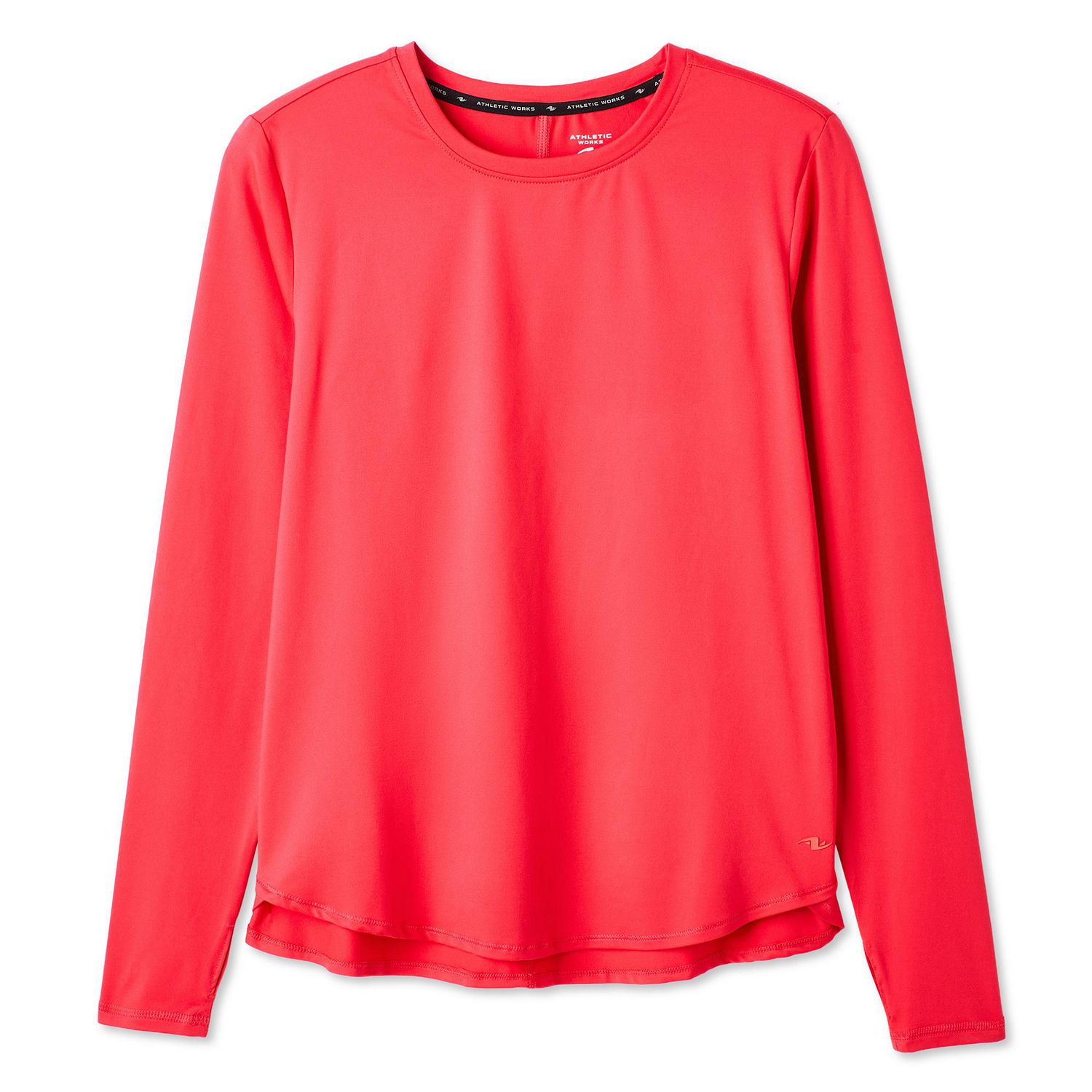 T-shirt à manches longues Athletic Works pour femmes