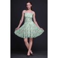 thumbnail image 2 of Bimba Robe de Cocktail Florale pour Femme, Smockée, au-Dessus du Genou, Fluide, d'Été, Robe Soleil - XX-Grand, 2 of 5