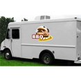 thumbnail image 1 of SignMission D-DC-8-Bbq Sandwich 8 in. BBQ Sandwich Concession Decal Sign - Cart Trailer Stand Sticker Equipment, 1 of 1