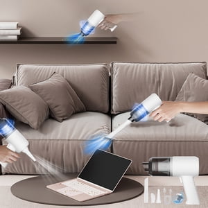 TIMIFIS Aspirateur Nettoyant à main à vide pour voiture 5000Pa Aspirateur et duster haute puissance humide et sèche à main Aspirateurs de voiture avec multi-nez pour outils de nettoyage de la maison de la voiture