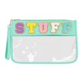 thumbnail image 2 of ZZkhGO Snack Storage Bag Transparent Zipper Bag, Handheld Makeup Bag Portable Waterproof Toiletries Organizer, Clear Travel Cosmetic Pouch for Snacks Makeup Accessories, 2 of 6