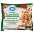 thumbnail image 1 of Great Value Frozen Diced Vegetable Mix, 750 g, 1 of 2