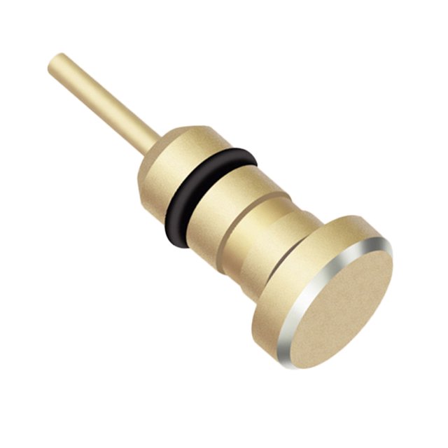 Hi.FANCY Universal Aluminium Alloy 3.5mm Audio Earphone Dust Plug Phone Dustproof Cap Stopper Sim Card Tray Eject Pin