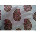 thumbnail image 4 of oneOone Cotton Silk Fabric Paisley Block Print Fabric By The Yard 42 Inch Wide, 4 of 4