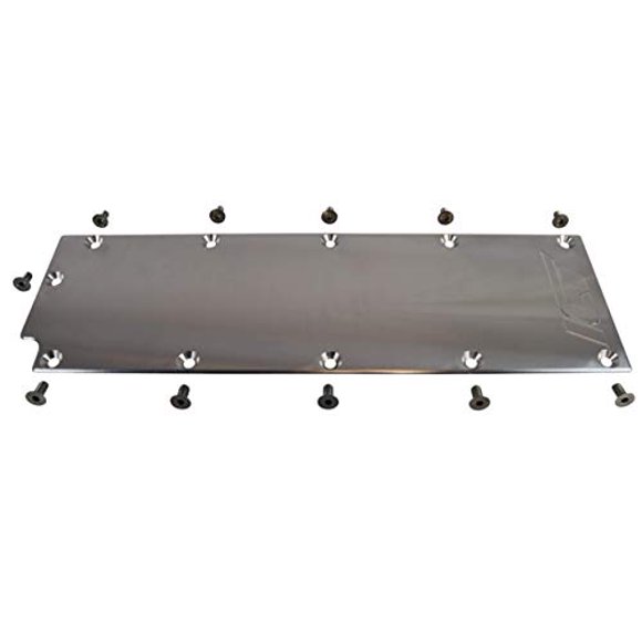 ICT Billet LS Gen 4 Valley Pan Cover Plate Low Profile Carb Lifter LSX LS3 DOD Billet Aluminum Engine Lifter Area Oil Cover Compatible with Chevy Gen IV 551646