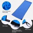 thumbnail image 3 of Sacs de Couchage d'Extérieur Sac de Couchage d'Urgence Portable Sac de Couchage en Molleton Léger pour Camping Voyage Randonnée, 3 of 8