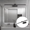 thumbnail image 3 of Meuble-Lavabo de Salle de Bain Léger en Pouces à Angle Ajustable Armoire Murale Blanc, 3 of 8