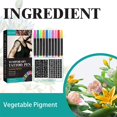 thumbnail image 3 of Temporary Tattoo Ink with Tattoo Stencils Tattoo Set Easy To Clean for Women Men, 3 of 9