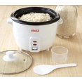 thumbnail image 4 of IMUSA USA GAU-00012 Electric NonStick Rice Cooker 5-Cup (Uncooked) 10-Cup (Cooked), White, 4 of 6