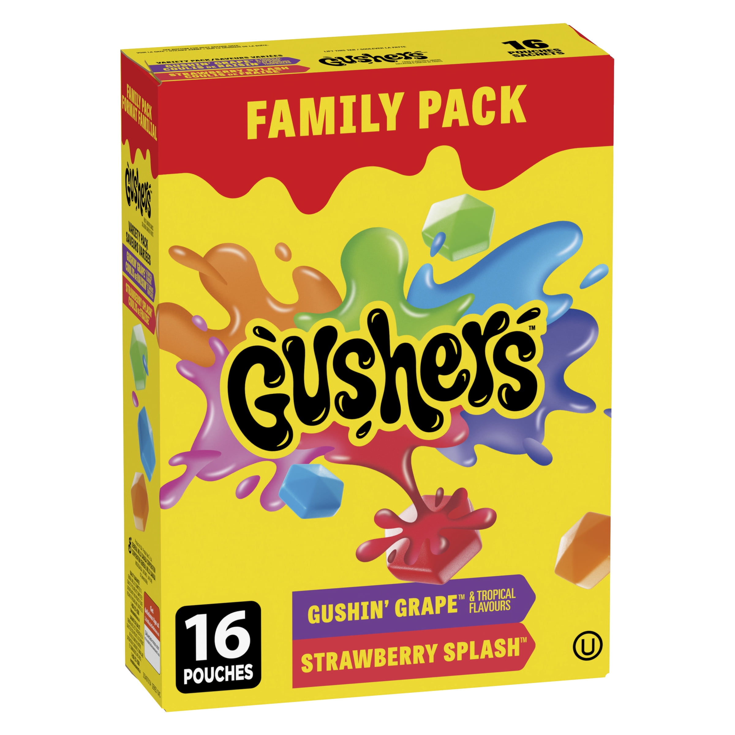 Fruit Gushers par Betty Crocker Paquet Varié Sans Gluten