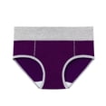 thumbnail image 3 of ylioge 4 Pack Plus Size Womens Underwear Panties M-5X Cotton High Waisted Multipack Full Coverage Breathable Butt Lifting Briefs, 3 of 4