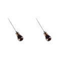 thumbnail image 2 of Maytalsory Awl Stainless Steel Wood Handle Sewing DIY Stitching Craft Tailor Hole Punching Repair Handmade Marking Stabber Tool Type 1 2Set, 2 of 6
