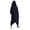 Navy, variant on Men's Solid Color Personality Dark Style Full Body Zipper Long Hooded Sweater Jacket Mens Thick Sweatshirt Mens Zip up Hoodie Sweatshirt 50/50 Hoodie Boys Hoodie Mens Pullover Hoodie Sweatshirt Young