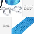thumbnail image 4 of 1 Set Heavy Duty Car Trailer Rope 8 Tons 5 Meters Tow Strap with U-Shaped Hooks, 4 of 8