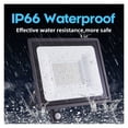 thumbnail image 4 of Outdoor LED PIR Motion Sensor Floodlight 100W 50W Waterproof High Brightness Spotlight For Garden Street Wall Floodlights, 4 of 7