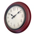 thumbnail image 3 of hometrends Wood Wall Clock, 3 of 3
