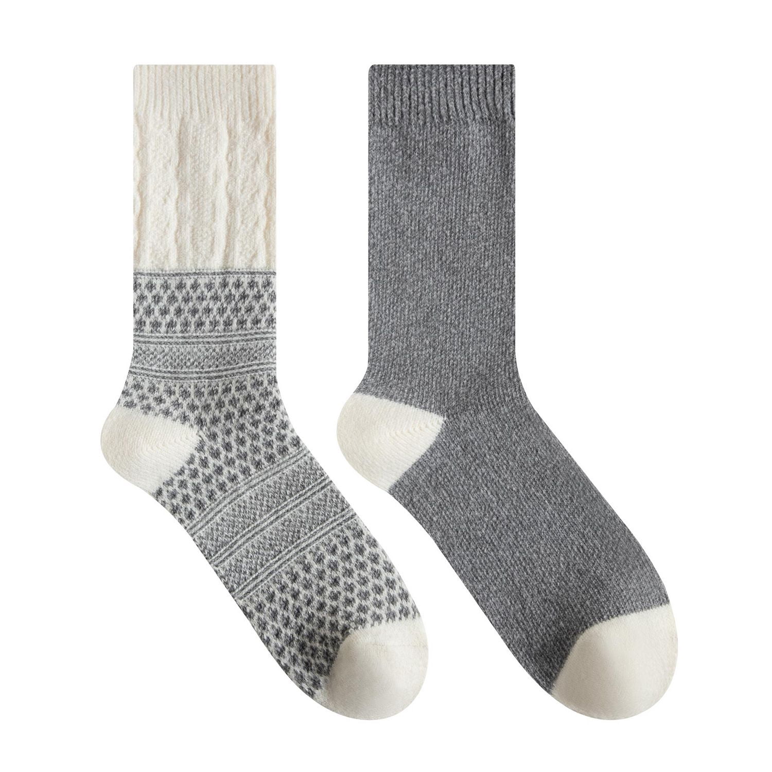 Secret Lounge Cable Jacquard Crew P2