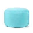 thumbnail image 1 of Gouchee Home Soleil Indoor/Outdoor Ottoman – Water-Repellent Peacock Pouf with Polystyrene Bead Filling, Lightweight & Durable for Patio, Balcony, or Living Room, 1 of 6