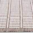thumbnail image 3 of Erbanica Tapis Intérieur Extérieur à Séchage Rapide Brun Blanc Géométrique, 3 of 5