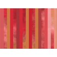 thumbnail image 1 of Ahgly Company Tapis d'Intérieur Lavables en Machine, Rectangle de Transition Orange Vif, 8' x 10', 1 of 7