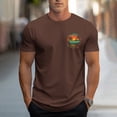 thumbnail image 1 of Styesk T-Shirts pour Homme Mode Décontractée Hommes T-shirt de Sport Imprimé Manches Courtes Col Rond Chemisiers Chemises, 1 of 5