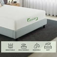thumbnail image 3 of ViscoLogic Made in Canada Harmonynap 10 inch Queen Mattress Gel Infused Foam, Medium-Firm & Pressure Relief, Mattress in a Box, CertiPUR-US®, 3 of 8