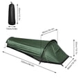 thumbnail image 3 of Tente de Randonnée pour une Personne, Tente Bivouac de Randonnée, Tente de Sac de Couchage Légère avec Toile de Sol, 3 of 7